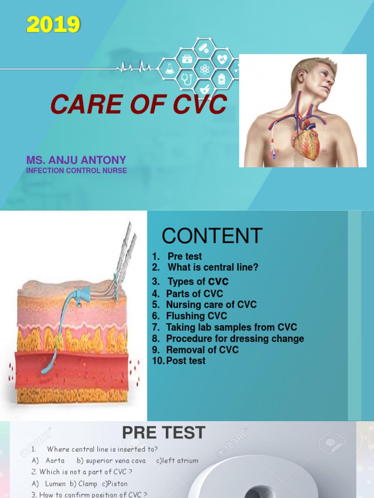 Central Venous Catheter Care Guide | PDF | Medicine | Medical Equipment