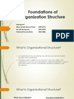 Bab 15 Foundations of Organization Structure