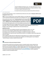 An Sys Licensing Instructions and Troubleshooting