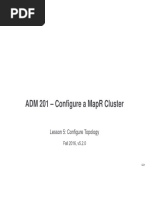 Hadoop Mapr Configuring Topologies