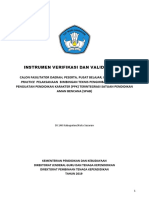 Instrumen Verifikasi Dan Validasi - Edit01032019