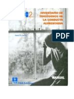 Garner, David - EDI 2. Inventario de Trastornos de La Conducta Alimentaria (Manual)