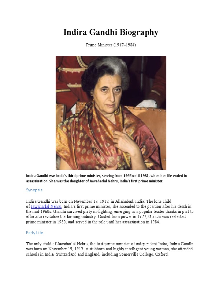 Indira Gandhi visual data 4