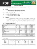 Program of Work - Libertad Nhs
