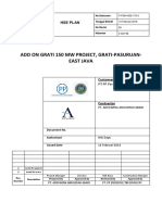 Hse Plan Pt. Adiwarna (Contoh)