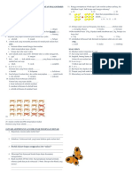 Soal Kelas 1 Tema 3 Subtema 4