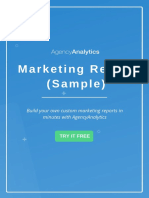 Marketing Report Sample