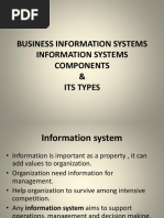 Types of Information Systems