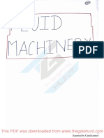 Fluid Machinery Notes GATEHUNT