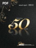 Acma Annual Report 09 10 Pdf Business Economies