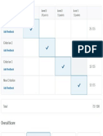 Group Rubrics