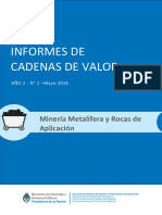 Informe Cadena de Valor Mineria Argentina