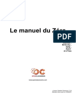 9254 Le Manuel Du Zero