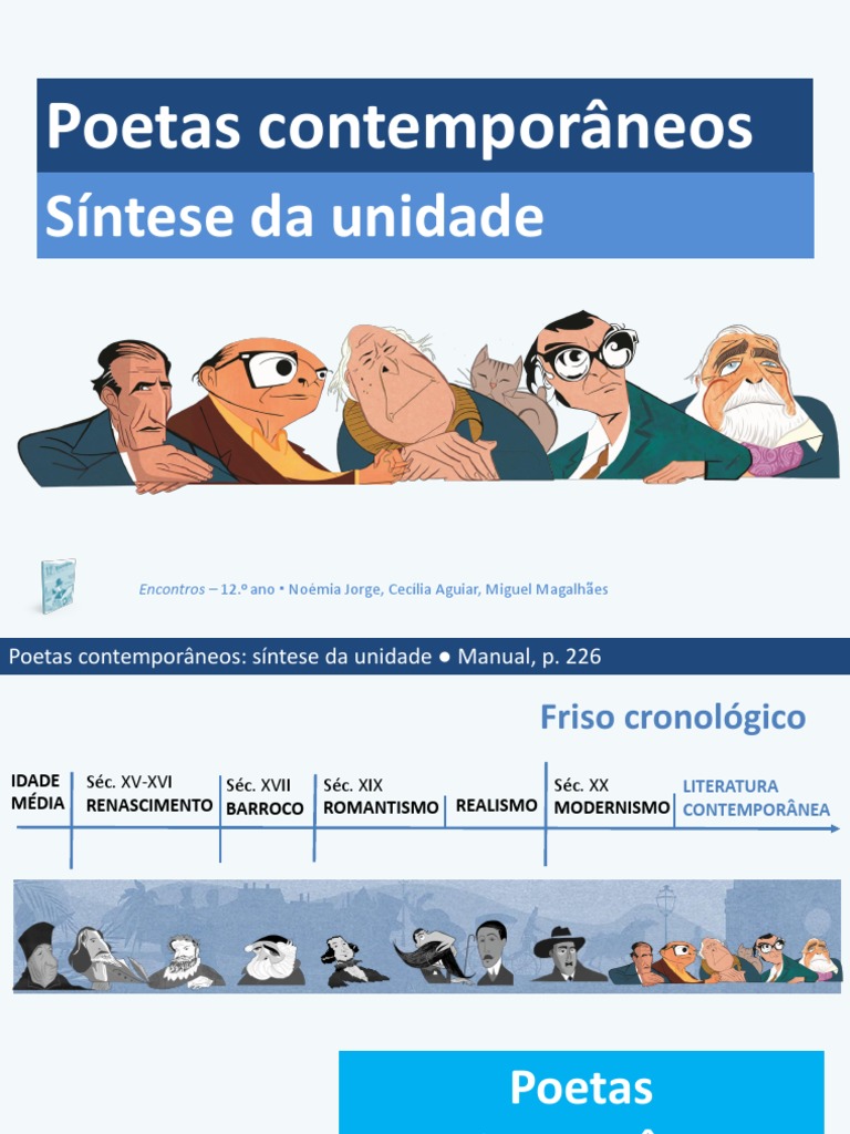 Poetas Contemporâneos em Análise | PDF | Poesia | Portugal