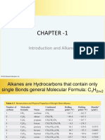 ALKANES ORGANIC CHEMISTRY Chapter - 1
