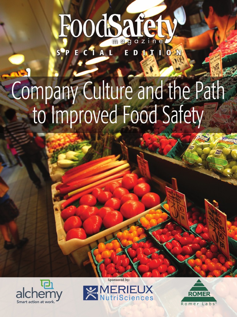 Food Safety Culture Pdf Leadership Food Safety