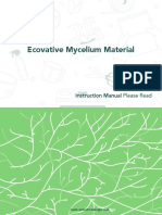 Ecovative Mycelium Material Instruction Manual