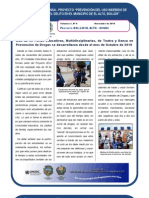 Proyecto BOL/J39 - El Alto - UNODC Boletín #9
