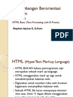PBP - Materi 2 - HTML Basic