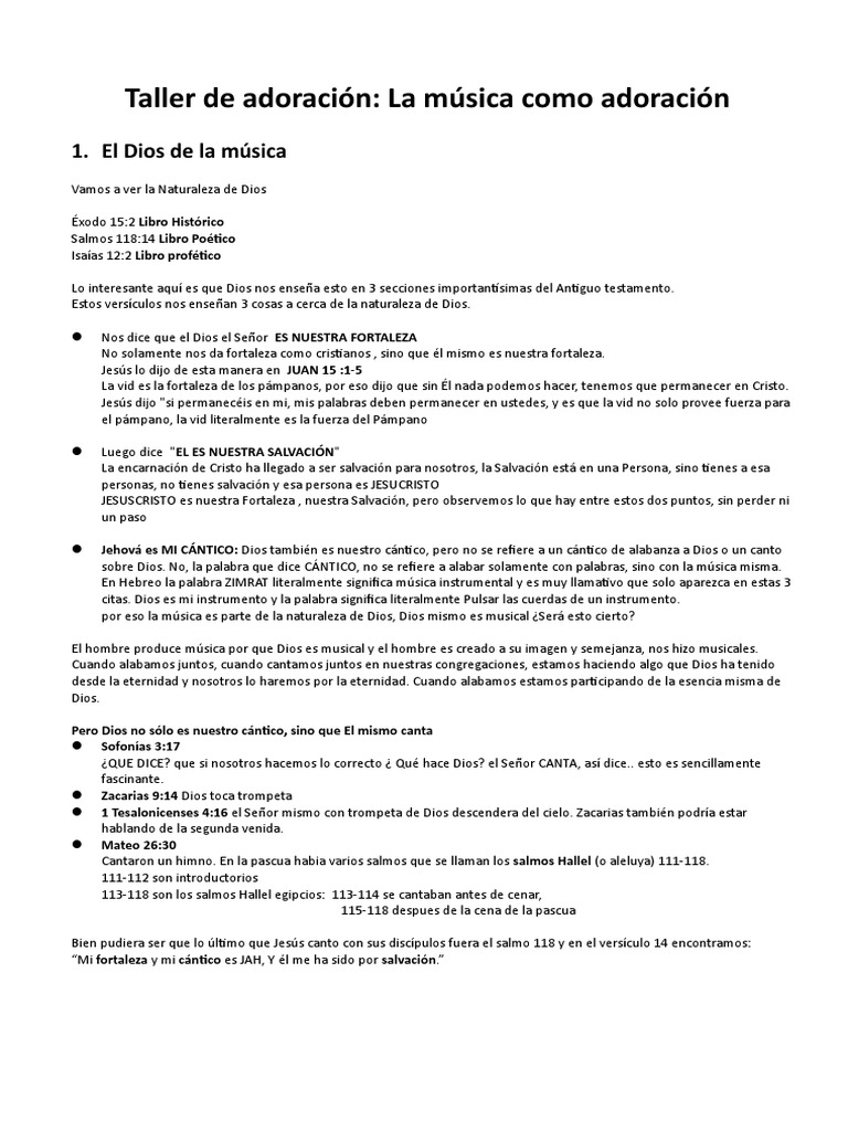 Música y Adoración en la Biblia | PDF | Arca de la Alianza | David