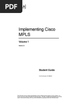 Implementing Cisco MPLS Student Guide v2 2 Vol1 Vol2 PDF