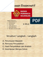 Kekuasaan Eksaminatif - PPKN