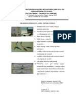 Prosedur Penggunaan DC Power Supply PDF