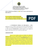 contestação exercício anterior - adimplemento de um dos valores - MARIA DO CARMO x UFPE - 0818203-63.2019.4.05.8300.docx