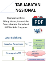 Seputar Jabatan Fungsional