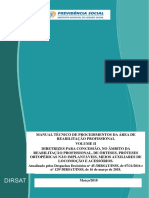 Manual Técnico de Procedimentos Da Área de Reabilitação Profissional