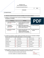 Resolução Ficha Processos Formação de Palavras