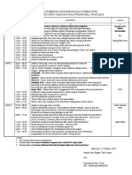 Rundown Acara Pembinaan Di Bali 2019