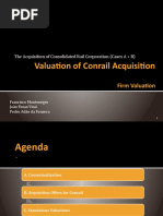 Valuation of Conrail Acquisition