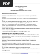 10 Social Science Economics Revision Notes Ch4