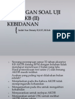 Contoh Soal Uji Ukom KB (II)