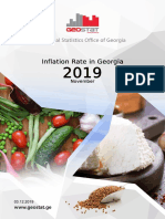 Georgia Inflation Rate Falls to 0.9% in November
