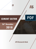 Cement Sector Report