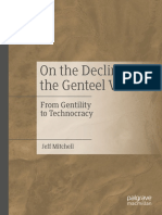 Jeff Mitchell - On the Decline of the Genteel Virtues_ From Gentility to Technocracy-Springer International Publishing_ Palgrave Macmillan (2019)