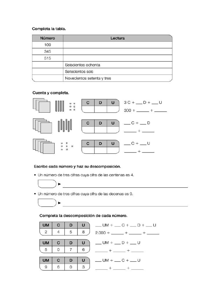 Ejercicios de Repaso Tema 1 Santillana | PDF