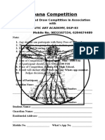 Alpana Competition Form