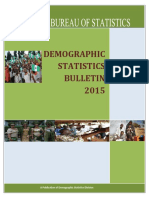 355437635 Demographic Statistics Bulletin 2015