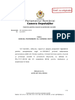 R A P O R T Asupra Propunerii Legislative Pentru Completarea Legii nr.153/2017 Privind Salarizarea Personalului Plătit Din Fonduri Publice