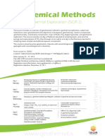 Geochemical Methods in Geothermal Exploration