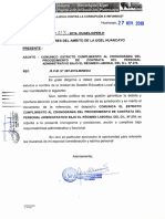 Cronograma de Contrato Administrativo 2020 Ugel Huancayo
