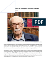 Antonio Candido Indica 10 Livros para Conhecer o Brasil