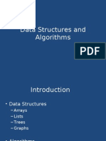 Data Structures and Algorithms