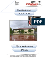 CEIP O CASTIÑEIRO - PROGRAMACIÓN -  2ºCICLO -  2010-2011