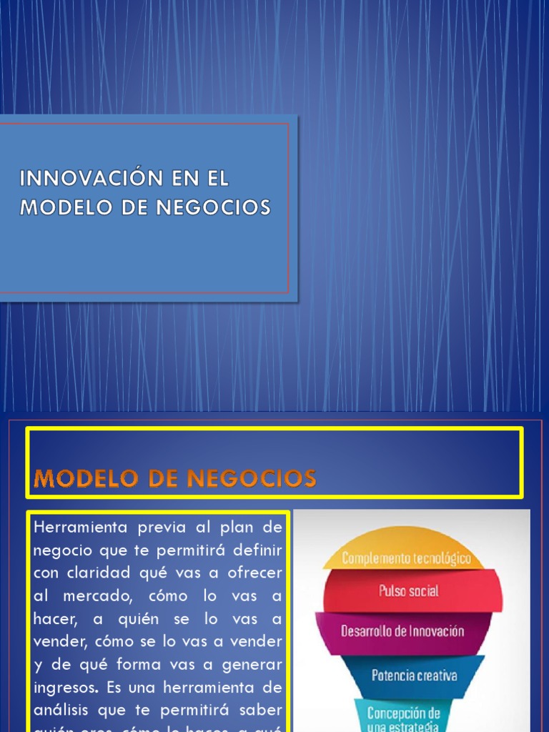 Innovación en Modelos de Negocio Efectivos | PDF | Modelo de negocio ...