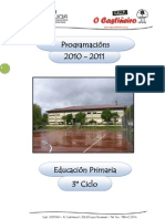 CEIP O CASTIÑEIRO - PROGRAMACIÓN  - 3º CICLO - 20010 - 2011