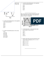 1D Motion With Graphs PDF
